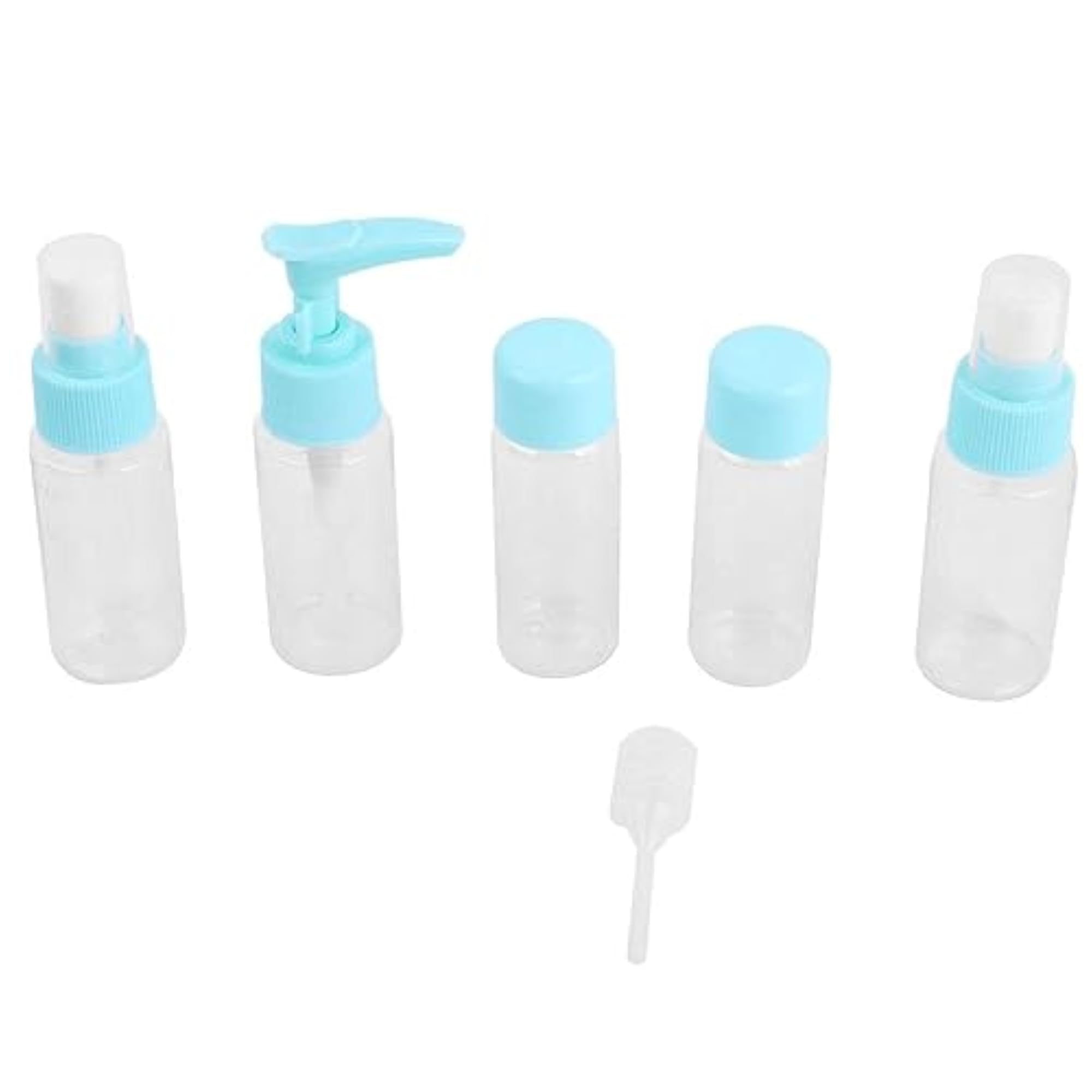 Travel Essentials Organizer Refillable Small Mini Spray Bottles Set