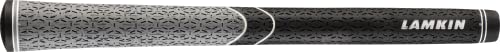 Lamkin ST+ 2 Hybrid Golf Grips, Swinging Grips, with Lamkin's Genesis Technology, Black/Gray
