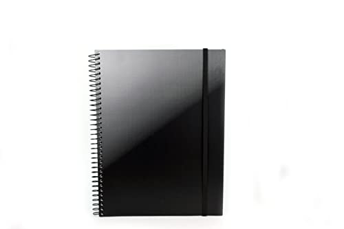 Confetti - Caderno Universitário Splash 1x1 80 Folhas Pautado Capa Preto