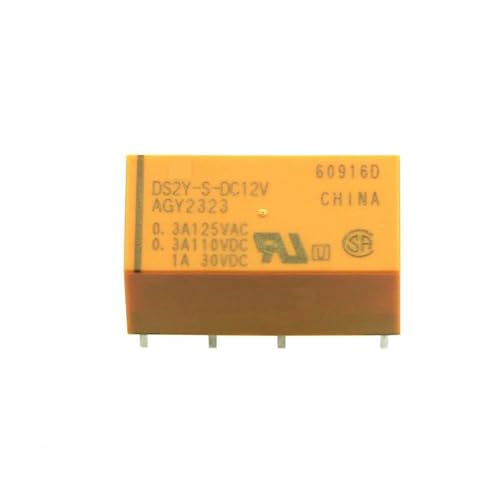 Relé DS2Y-S-DC12V AGY2323 1A 8PIN lote 5 componentes electrónicos conmutación señal 12V