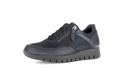 Gabor Zapatillas bajas para mujer, Azul oscuro 46, 37.5 EU Weit
