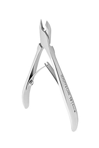 Staleks Beauty & Care Lot de 10 pinces à cuticules (modèle NBC-10) - Variations de taille de lame de 3/4/5/7 mm - 1 pièce (NBC-10-4) Cover