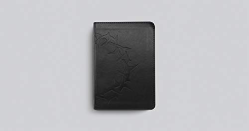 ESV Large Print Compact Bible (Trutone, Charcoal, Crown Design): English Standard Version, Trutone,