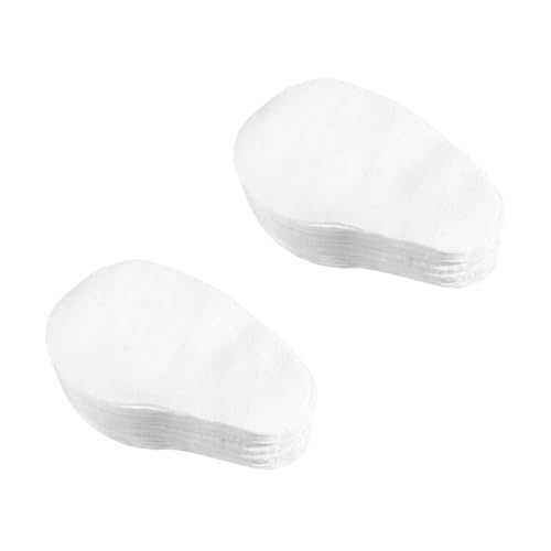 LALADEFIEE 200 piezas Parche Contorno Ojos de Algodón Suave Máscara Ocular Cómoda y Transpirable para Cuidado y Alivio de Ojeras Portátil para Uso Diario y Viajes