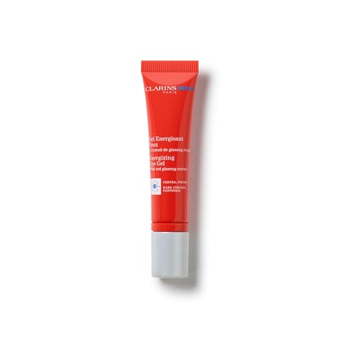 CLARINSMEN Energizing Eye Gel | Cooling, Roll-On Gel Energizes Tired-Looking Eyes | Targets Dark Circles and Puffiness | Locks In Moisture | Visibly Smoothes Eye Contours | Fragrance-No | 0.5 Ounces