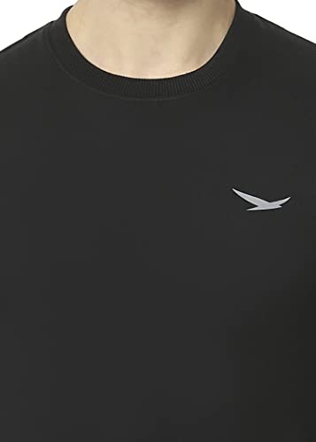Image of HiFlyers Men's Cotton Blend Casual Crew Neck Sweatshirt