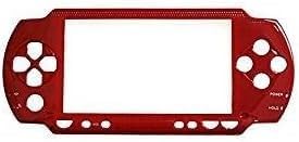 NEW Repair Front Faceplate Case Cover Shell Part for PSP 1000 1001 Console Red