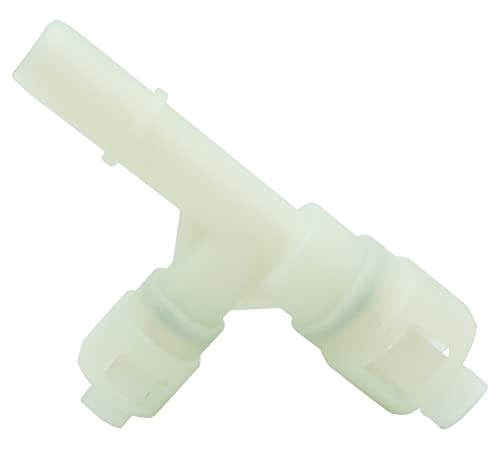 Dsnaduo HVAC Heater Hose Connector for Cadillac, Chevrolet, GMC Pickup Truck SUV Replace 15055343, 800-413, 800-413CD(White)