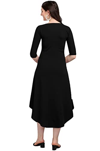 Image of PURVAJA Women's High-Low Maxi Dress(Lucy-522-529)