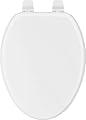PROFLO PFTSWE2001WH PROFLO PFTSWE2001 Elongated Closed-Front Toilet Seat and Lid