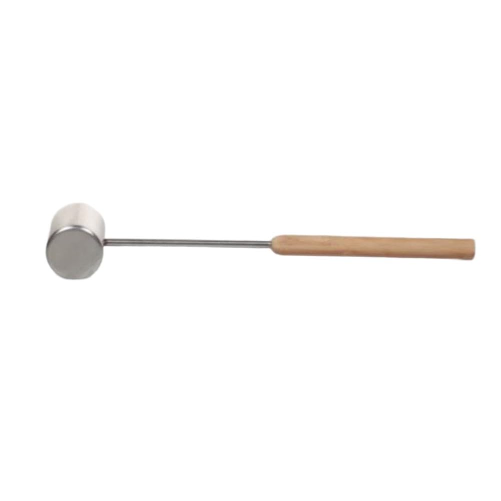 BlissfulAbode Cucharón de sauna de acero inoxidable con mango largo de madera para mejorar tu sauna