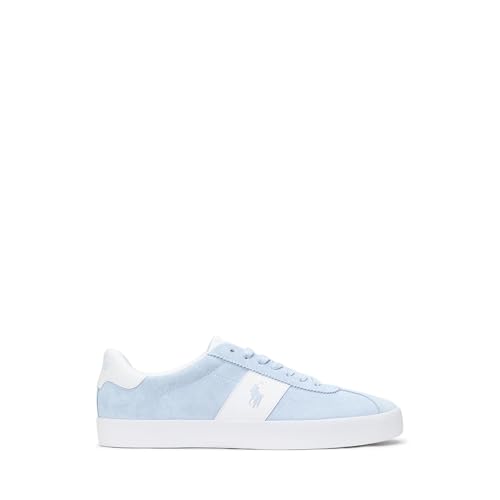 Polo Ralph Lauren Men's Court Vulc Leather-Suede Sneaker