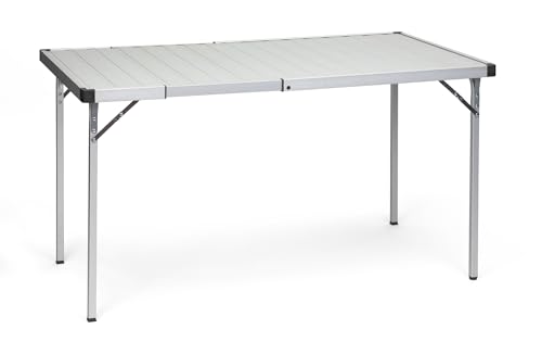 BERGER Campingtisch faltbar Fiora | Camping Tisch Gartentisch ausziehbar & wetterfest | Multifunktionstisch Balkontisch klappbar, Ultraleicht & stabil | Klapptisch 96/127 x 70 cm | belastbar bis 30kg
