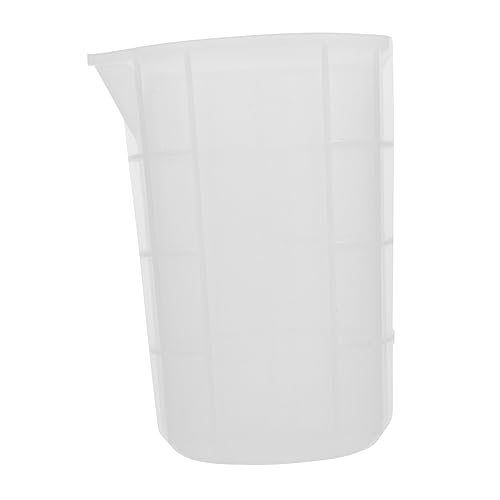 CIMAXIC 1 Pc taza medidora té Dispensador taza de café con leche jarabe lumin vaso batidor ligero meze taza mezcladora de epoxi de cristal DIY taza de molde de silicona gel de sílice