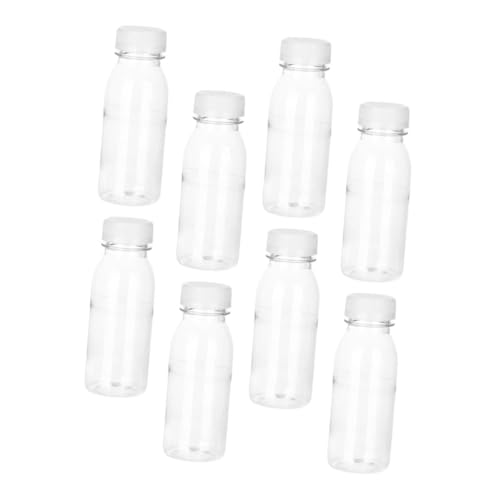 NAMOARLY High Resistance 8 Pack Transparent Water Bottles Pet Material for Cold Drinks