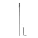 Artiwell Extension Rod for Bathroom Pop-Up Vertical/Horizontal Rods, 6 Inch Pop Up Drain Extension Rod for Bathroom Sink Drain Assembly,Chrome Plated