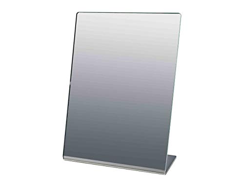 Espejo acrílico rectangular 7 x 5 pulgadas para maquillaje miniatura 1