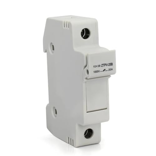 Fusible Solaire PV 12A Évite Les Pannes De Tension 1000V DC Avec Support 5 Pièces