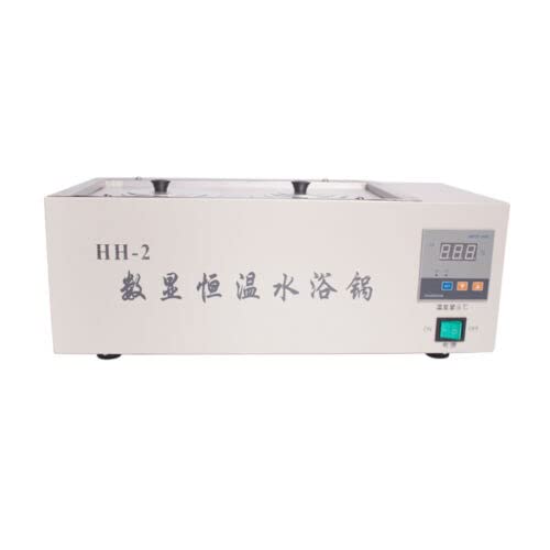 HH-2 Lab Digital Thermostatic Water Bath Double Holes Electric Heating Bath 600W