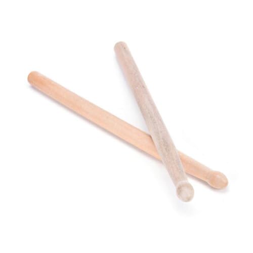 1 par de baquetas para batería, Winspeed 5A clásicas de madera de arce, para estudiantes y principiantes, accesorios de percusión musical (25 cm) miniatura 1
