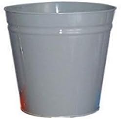 U-Group Ltd 12 Litre waste baskets steel, Grey