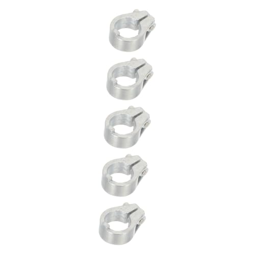 Abaodam 5pcs Cowbell Clamp Drum Set Percussion Clamps Extension Clip Music Instrument Part miniatura 1