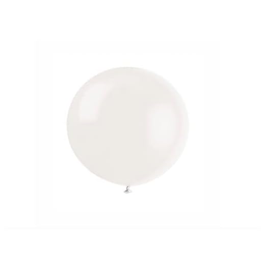Unique Globos gigantes de látex 56722, blancos (blanco lino), 91 cm (36 pulgadas/36 pulgadas), paquete de 6 globos