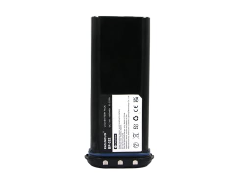 KASLNOUO BP252 Battery Replacement for Icom IC-M2A IC-M32 IC-M34 IC-M35 IC-M36 BP-241 BP-252 7.4V/1800mAh