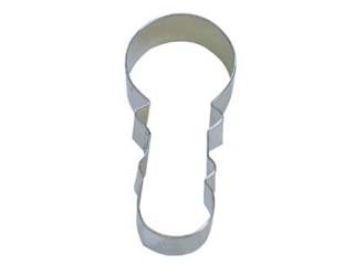 Cybrtrayd R and M Baby Rattle 4-Inch Cookie Cutter in Durable, Economical, Tinplated Steel