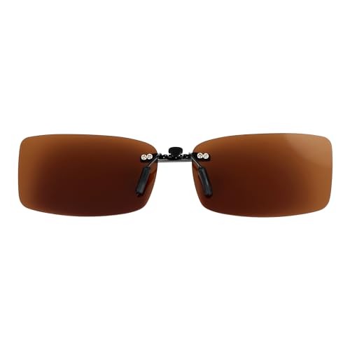 Polarized CLIP-ON Sunglasses for Versace 1163-M 1252 52x16 1354