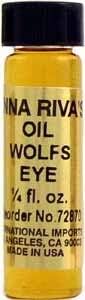 Anna Riva Oil-Wolfs Eye 1/4oz for Anointing Candles, Charms & Altar Tools
