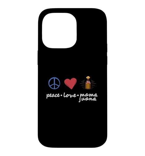 Peace, Love, Mamajuana Peace �h�~�j�J���a�� �X�}�z�P�[�X iPhone 14 Pro Max �p