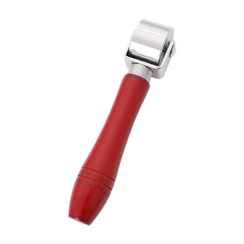 Badiman Couros Press Edge Roller Ferramenta de Couro, Vincadores de Bordas Mais Suaves Ferramenta de