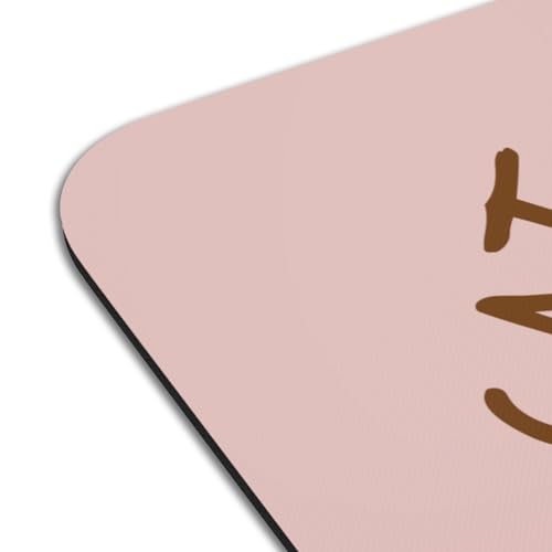 Sets de table rose grand format Cathletic pour animaux de 39,5 x 28,5 cm - 4