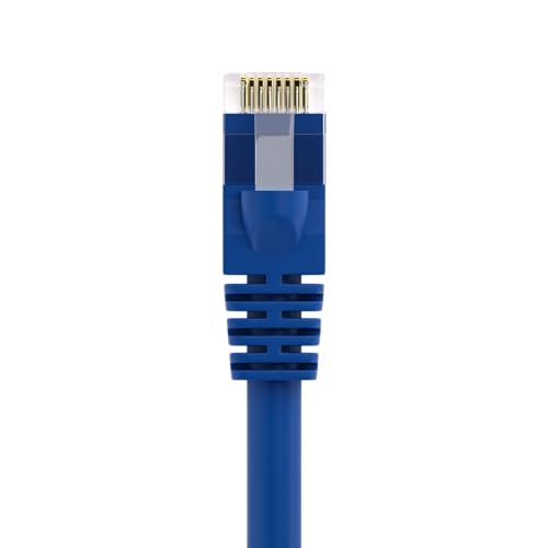 Cable Ethernet Cat 6 UTP de 10 pies azul, pack x10 miniatura 4