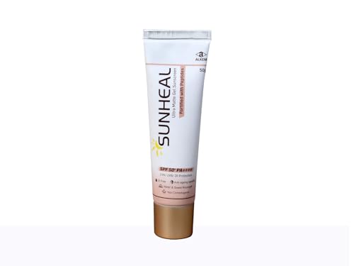 Sunheal Ultra Matte Gel SPF 50 Sunscreen for All Skin Types 50gm(R)