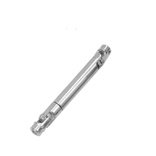 Transmision Cardan Eje Transmisión Cardán Metal Con Centro Acero Para Coche RC Accesorio Actualización 1/10 SCX10 D90 Crawler Para Defender(110-155mm)