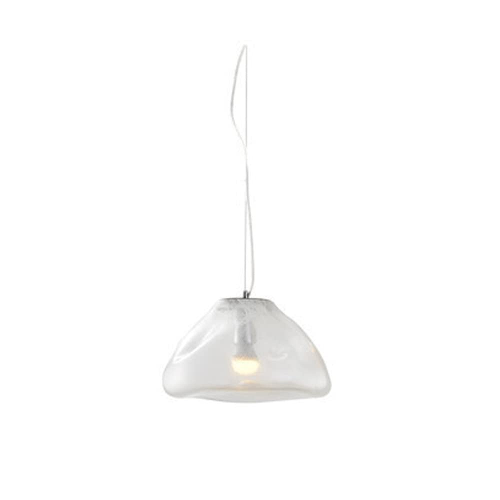 FDTMGW Nordic LED Pendant Light For Living Room Bedroom Cafe Dining Room Bar Modern Personality Blown Glass Ceilings Chandelier E27 Shopping Mall Decorate Hanging Lamp Auspicious clouds