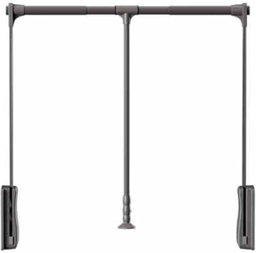 Tringle de penderie rétractable pour réparer un placard affaissé