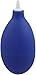 Haohaiblooms Portable Air Duster - Cordless Compressed Air Blower for Electronics, Mini Squeeze Ball Pump Cleaner Tool with Short Nozzles (Blue)