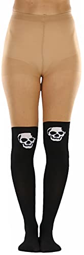 Image of ToBeInStyle Women's Cute Thigh High Printed Character Tights