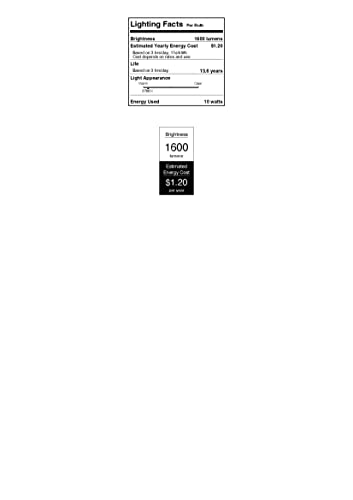 Image of Westinghouse 5255000 10 Watt (100 Watt Equivalent) A19 Dimmable Clear Filament LED Light Bulb, Medium Base