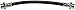 Dorman H621586 Brake Hydraulic Hose Compatible with Select Suzuki Models
