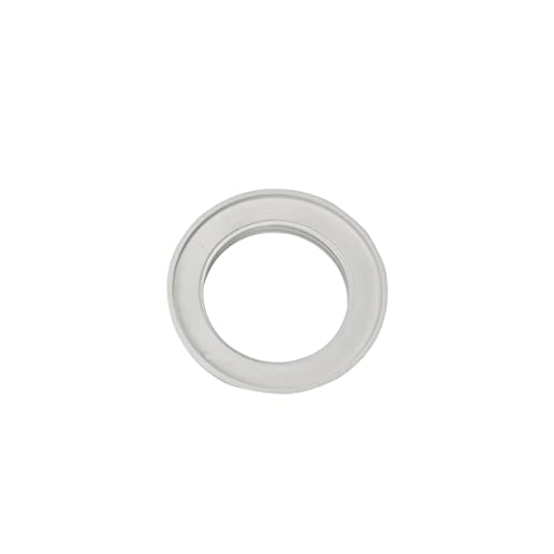 Image of E26 Lamp Shade Rings, White Light Socket Shade Ring, Aluminum Lamp Retainer Rings Replacement for Glass Light Fixture Porcelain Lamp Holder, Threaded Diameter 1-1 /2 Inch (39mm), 6-Pack