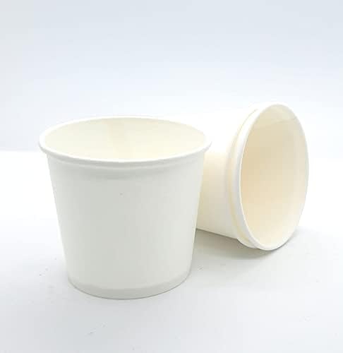 GRACE PAPER GLASS 150 ml White Pack of 100 Gold Quality Paper Cup ...
