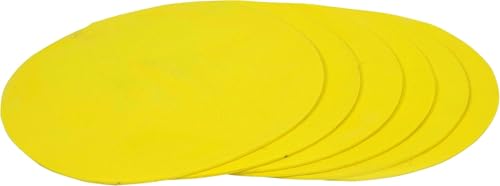 Image of GSi Spot Markers - Non-Slip Non-Toxic Poly Spots - Floor Markers for PE, Sports & Classroom Activities