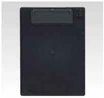 （まとめ） オープン クリップボード 再生ABS樹脂製 A4判タテ型 CB-200-BK 黒 1枚入 【&times;5セット】 生活用品 イン