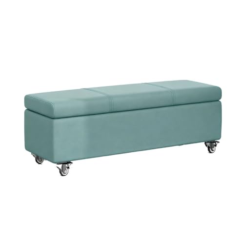 ���[�x���` �L���X�^�[�t�� �I�b�g�}�� ���u���� ���� ��e�� �\�t�@�x���` ���փx���` �x�b�h�G���h �b�N�X ���[�� ���ݑ� �X�e�b�v�� �\�t�@�� ���|�� ���r��(Green,40x40x150cm)