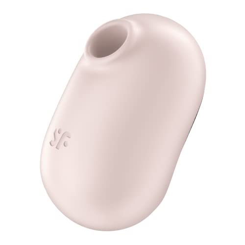 Satisfyer Pro To Go 2 Vibratore | Doppio Motore | Compatto e ricaricabile | Impermeabile (IPX7) | Vibratori a Onde di Pressione in Rosso | Sex Toys per Donne