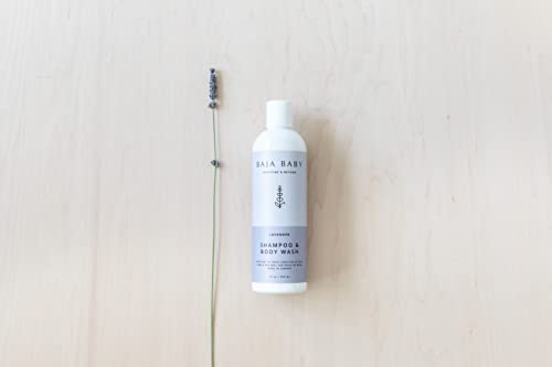 Lavender Baby Shampoo & Body Wash - Ewg Verified™. Organic. Gluten-Free. Vegan - 1 12 Oz Bottle #TOP6